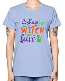 resting witch face 25# - witch -  Missy T-Shirt