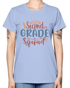 second grade squad 831# - second grade -  Missy T-Shirt