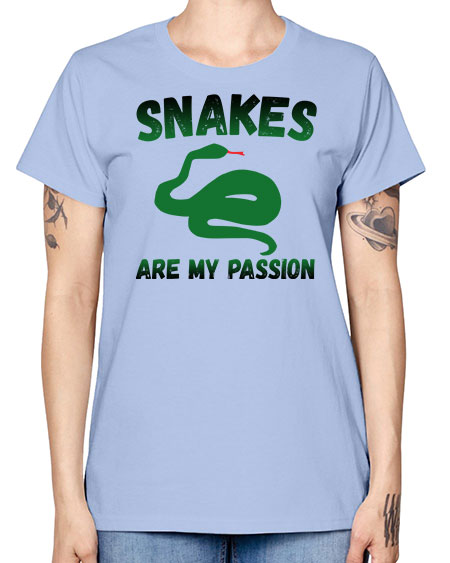 snake are my passion - snake -  Missy T-Shirt