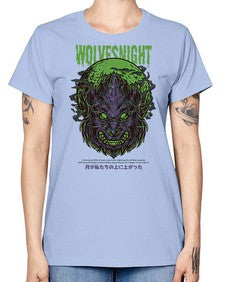 source wolves night 1104# - art pop art -  Missy T-Shirt