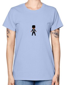 super kid 8# - black boys or men -  Missy T-Shirt