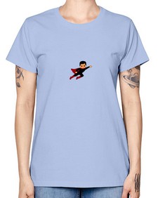 super kid 9# - black boys or men -  Missy T-Shirt