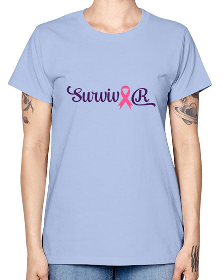 survivor 251# - breast cancer -  Missy T-Shirt