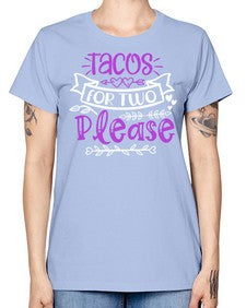tacos for two please 1606# - tacos -  Missy T-Shirt