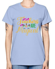 teachers are magical 430# - unicorn -  Missy T-Shirt