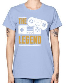 the legend 156# - video games -  Missy T-Shirt