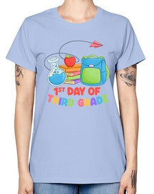 third day of third Grade 945# - third grade -  Missy T-Shirt