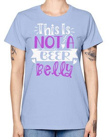 this is not a beer belly 1648# - beer -  Missy T-Shirt