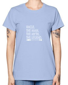 uncle the man the myth 657# - uncle -  Missy T-Shirt