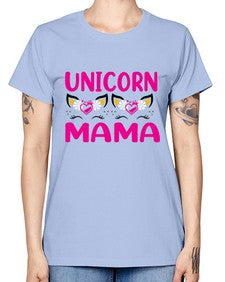 unicorn mama 473# - unicorn -  Missy T-Shirt
