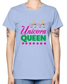 unicorn queen 481# - unicorn -  Missy T-Shirt