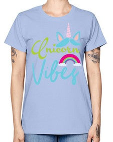 unicorn vibes 508# - unicorn -  Missy T-Shirt