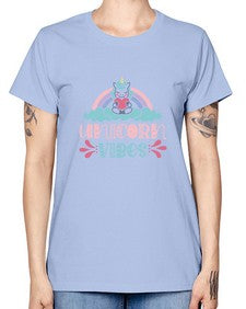 unicorn vibes 514# - unicorn -  Missy T-Shirt
