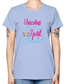 unicorns are my spirit animal 526# - unicorn -  Missy T-Shirt