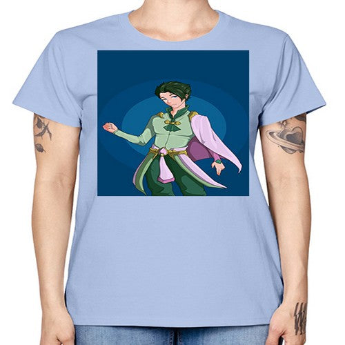 wearing royal dress98# - anime -  Missy T-Shirt