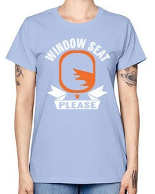 window seat please  51# - airplane -  Missy T-Shirt