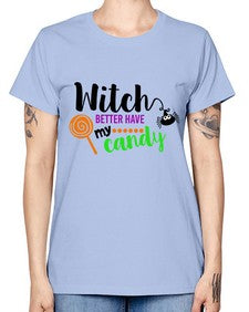 witchbetterhavecandy 12# - witch -  Missy T-Shirt