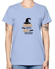 witches gotta stick together 5# - witch -  Missy T-Shirt