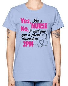 yes im a nurse 1672# - nurse -  Missy T-Shirt