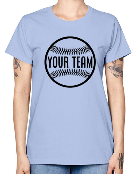 your team 2270# - softball -  Missy T-Shirt
