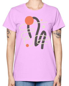 Abstract Shape 198# - art pop art -  Missy T-Shirt