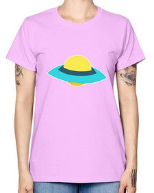 Alien 60# - ufo -  Missy T-Shirt
