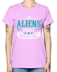 Aliens are real 26# - ufo -  Missy T-Shirt