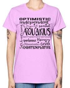 Aquarius 563# - aquarius -  Missy T-Shirt