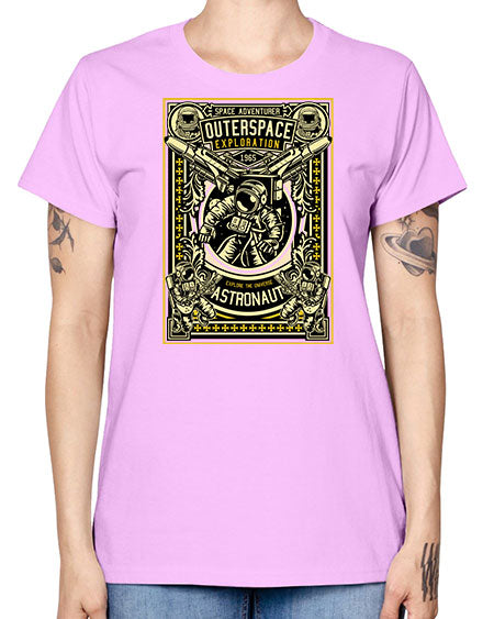 Astronaut Outerspace Exploration 36# - space -  Missy T-Shirt