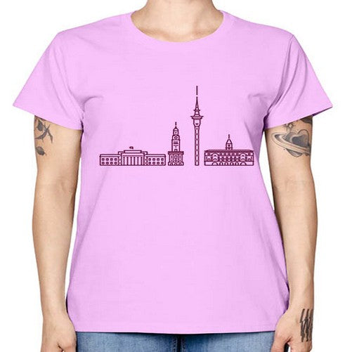Auckland 376# - cities -  Missy T-Shirt