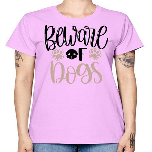 Beware Of Dogs Style 33# - dogs -  Missy T-Shirt