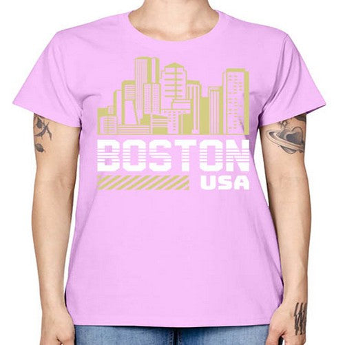 Boston 480# - cities -  Missy T-Shirt