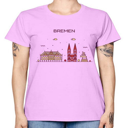 Bremen 493# - cities -  Missy T-Shirt