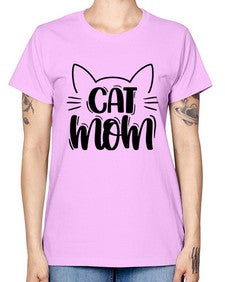 Cat Mom Style 85# - cats -  Missy T-Shirt