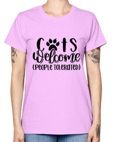 Cats Welcome Style 91# - cats -  Missy T-Shirt