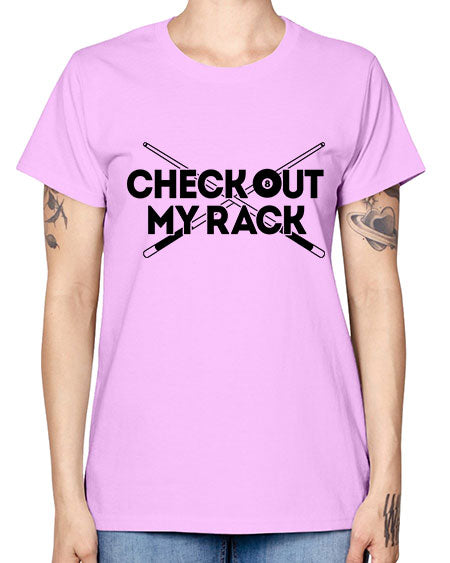 Check out my rack 1395# - billards -  Missy T-Shirt