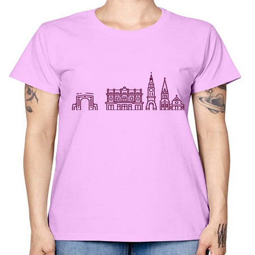 Christchurch 585# - cities -  Missy T-Shirt