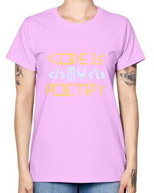 Code is my poetry 21# - computer -  Missy T-Shirt