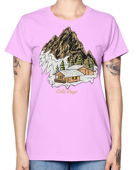 Cold Days 26# - nature -  Missy T-Shirt