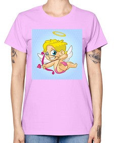 Cupid 79# - cartoon general -  Missy T-Shirt