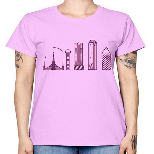 Dallas 644# - cities -  Missy T-Shirt