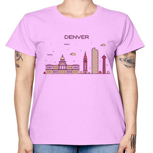 Denver 661# - cities -  Missy T-Shirt