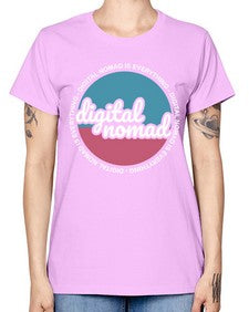 Digital Nomad is Everything 21# - internet -  Missy T-Shirt