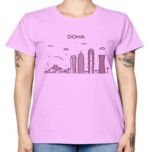 Doha 671# - cities -  Missy T-Shirt