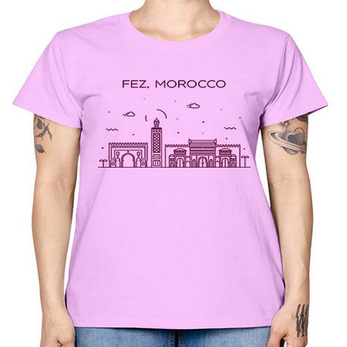 Fez 718# - cities -  Missy T-Shirt