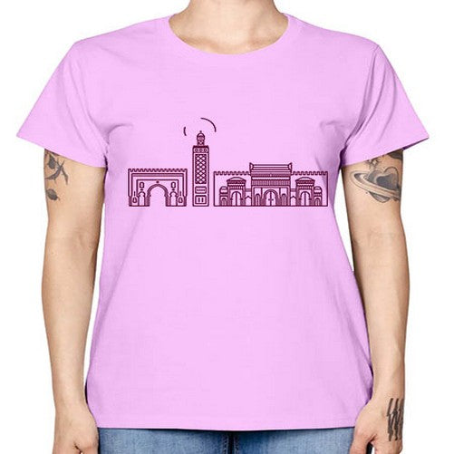 Fez 719# - cities -  Missy T-Shirt
