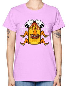 Fuck the weekend 128# - cartoon general -  Missy T-Shirt