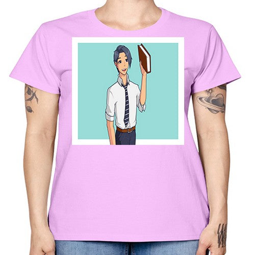 Happy teacher 185# - anime -  Missy T-Shirt