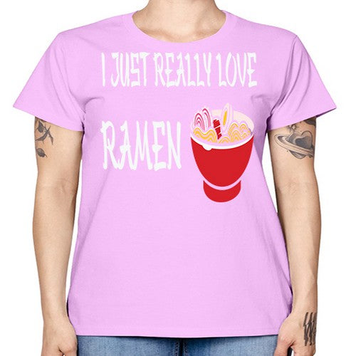 I Just Love Ramen Japanese Anime 238# - anime -  Missy T-Shirt