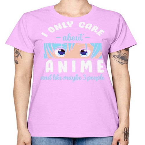 I Only Like People Anime Japanese 241# - anime -  Missy T-Shirt